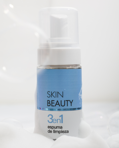 Espuma de limpieza facial